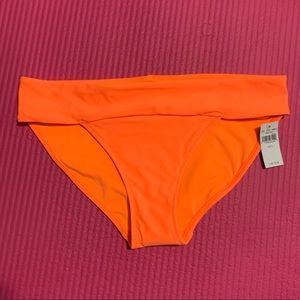 Aerie Orange Banded Bikini Bottom!